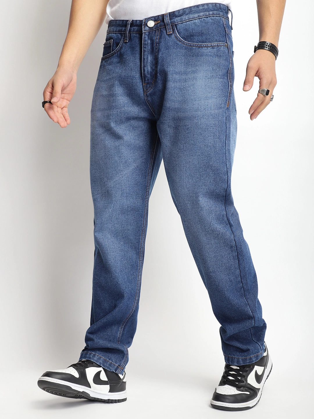 Stitch ford Dark Blue Denim Jeans