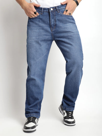 Stitch ford Dark Blue Denim Jeans