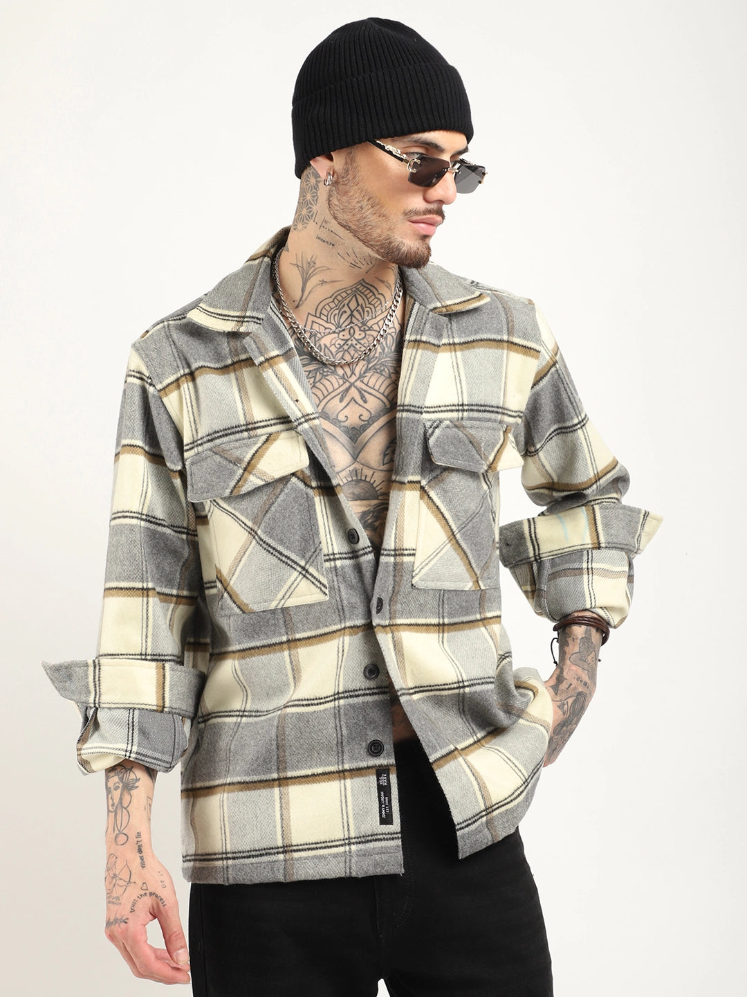 Gloucester Street Grey Winter Heavy Shirt