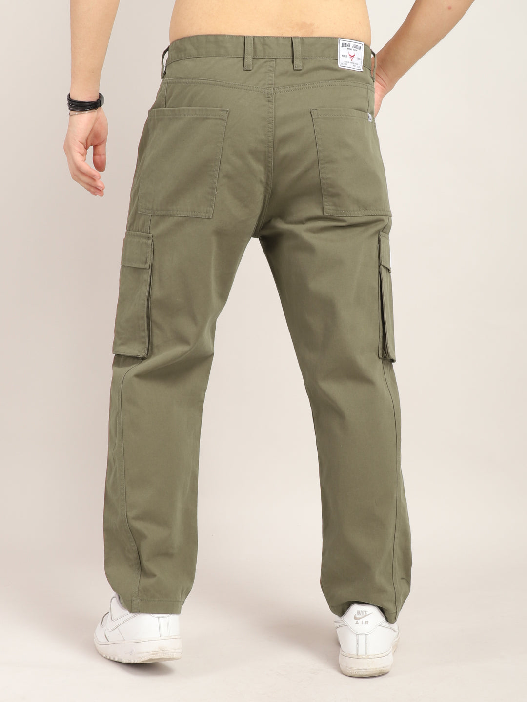 London Loadout Umber Brown Cotton Twill Plus Size Cargo