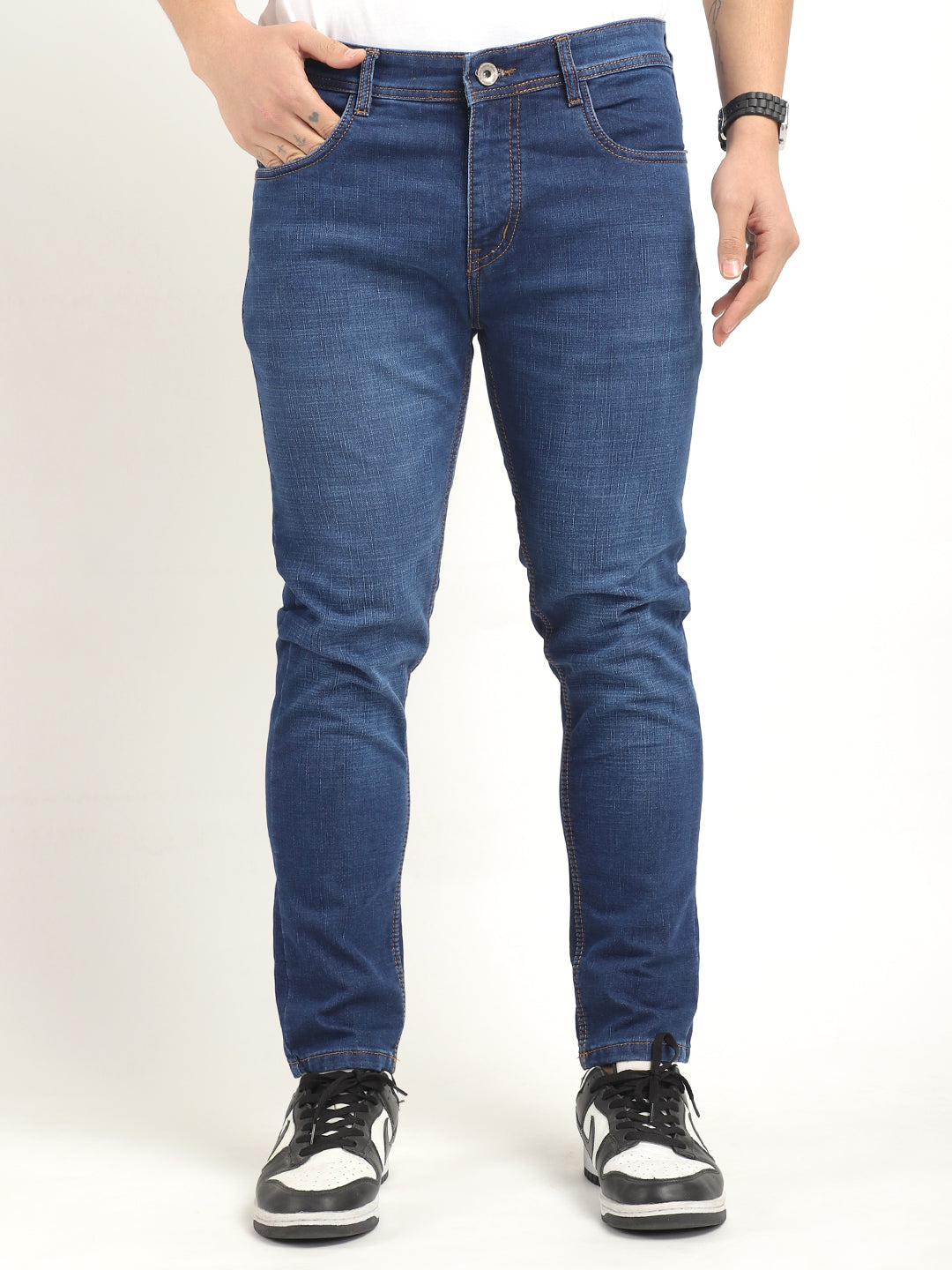 Twilight Tones Dark Blue Denim Jeans