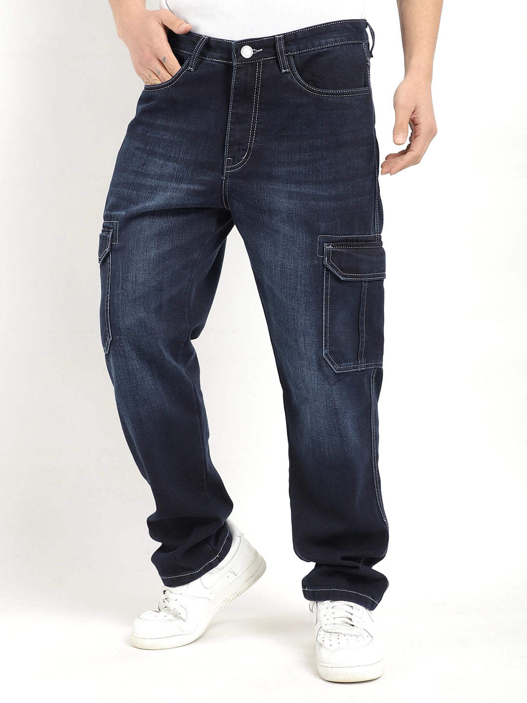 Utility Forge Prussian Blue Denim Cargo