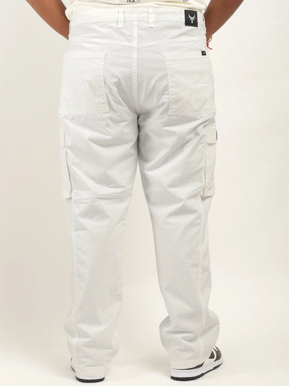 Tornado full length White Plus size cargo