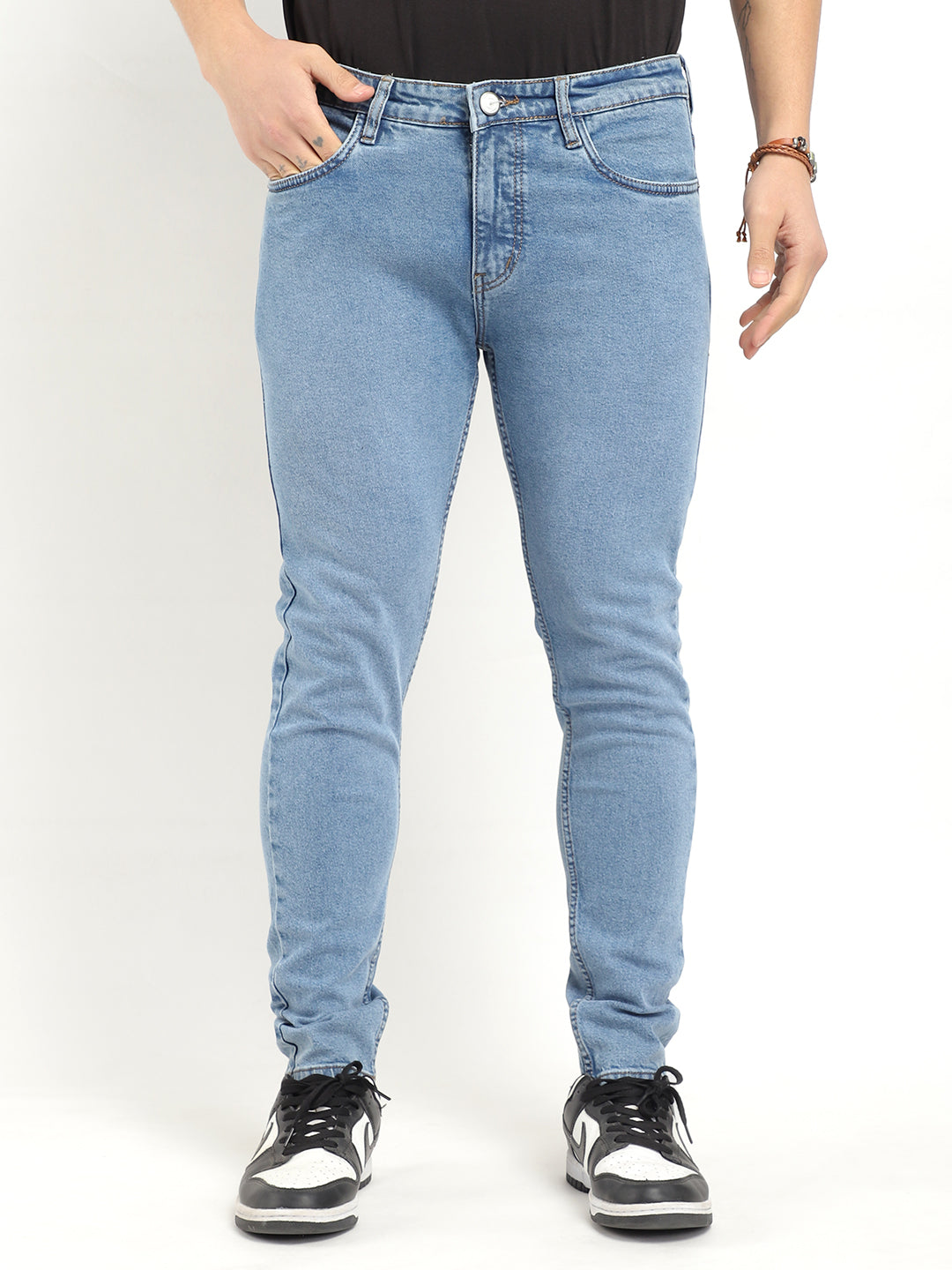 Indigo Light Blue Denim Jeans