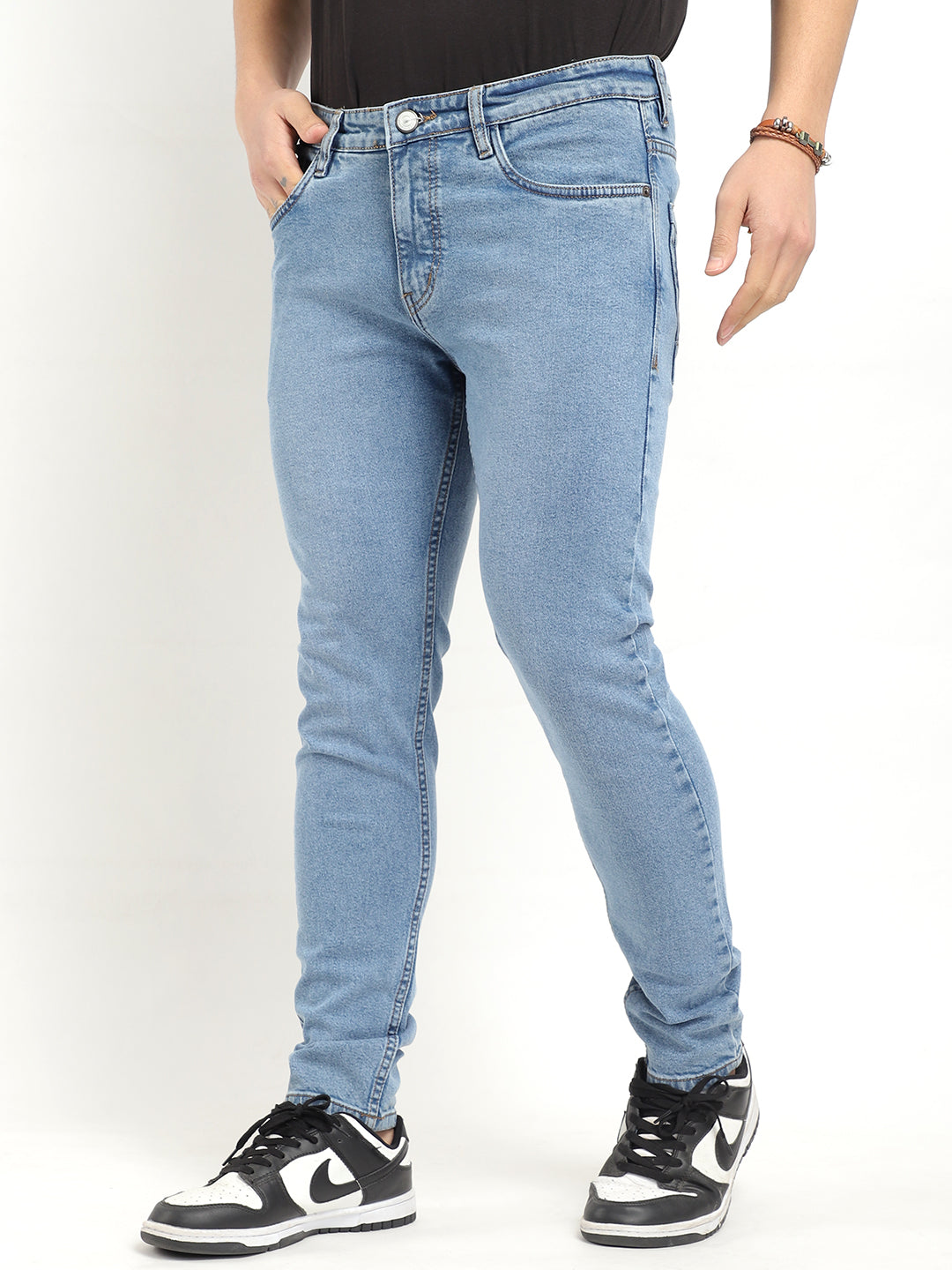 Indigo Light Blue Denim Jeans