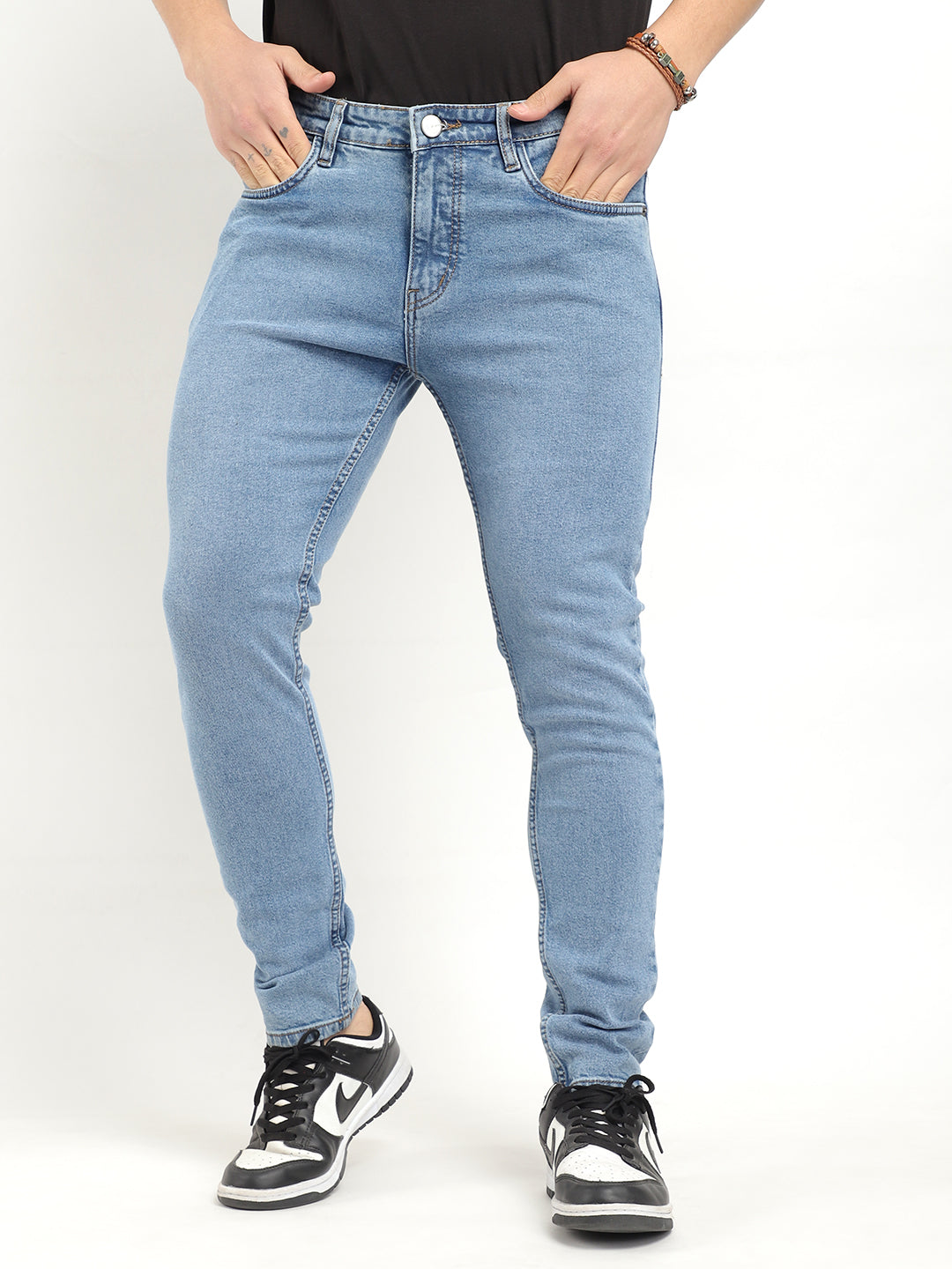 Indigo Light Blue Denim Jeans