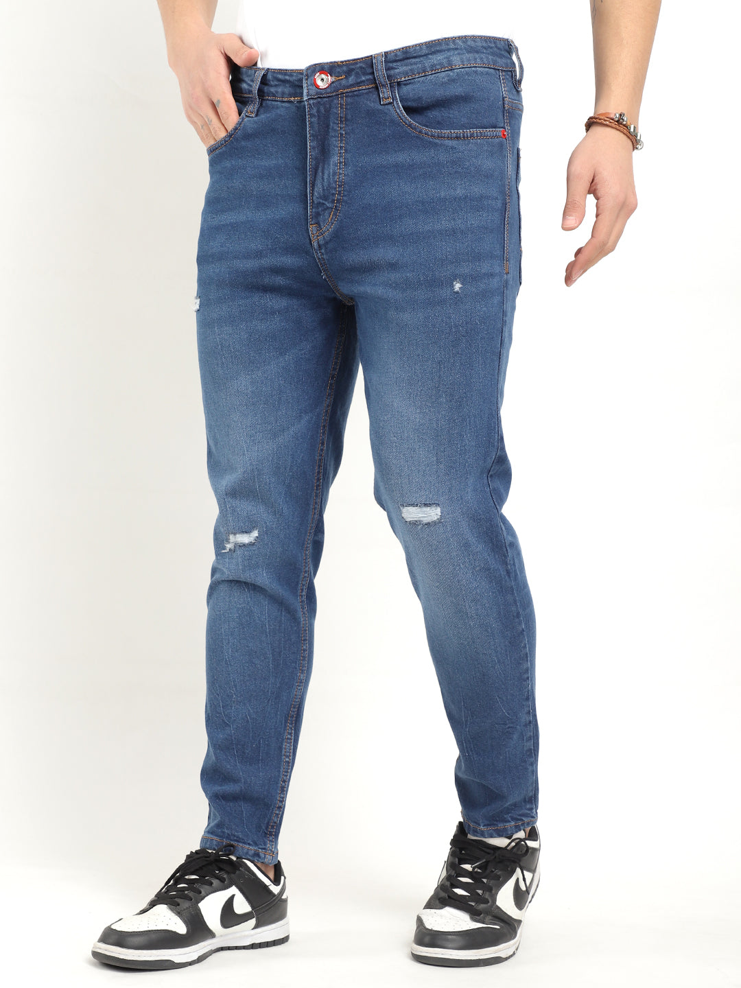 Covent Luxe Dark Blue Denim Jeans