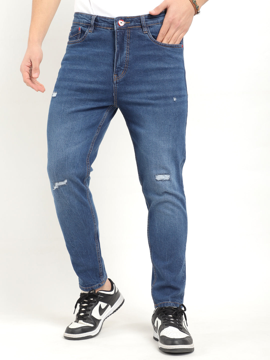 Covent Luxe Dark Blue Denim Jeans