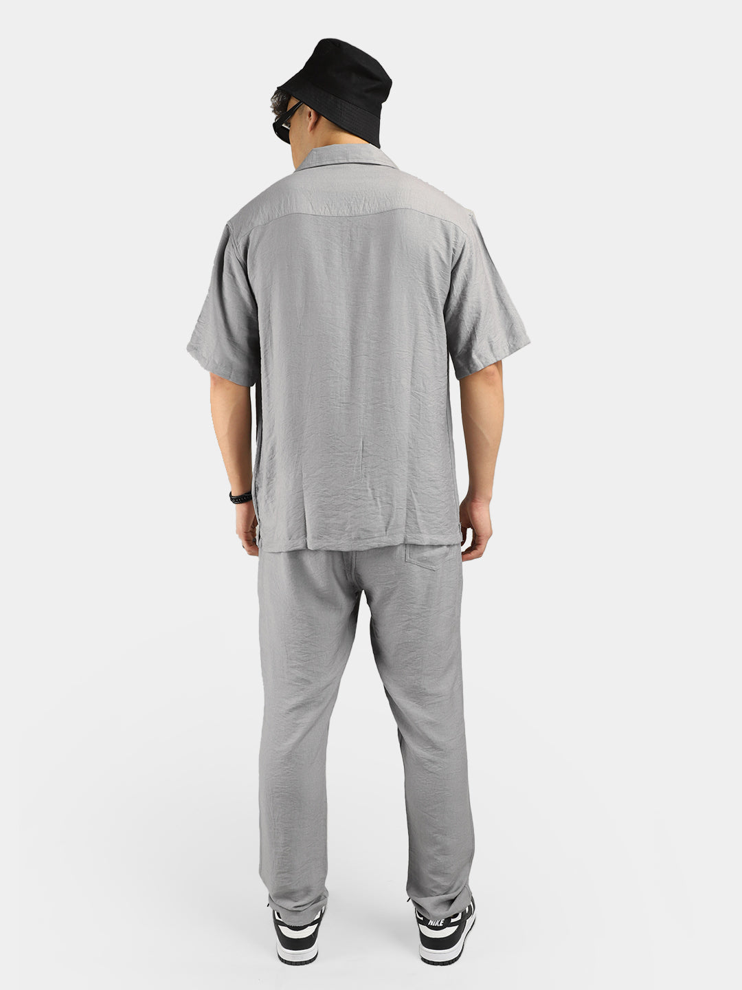 Linen Camden Combo Light Grey Co-Ord Set