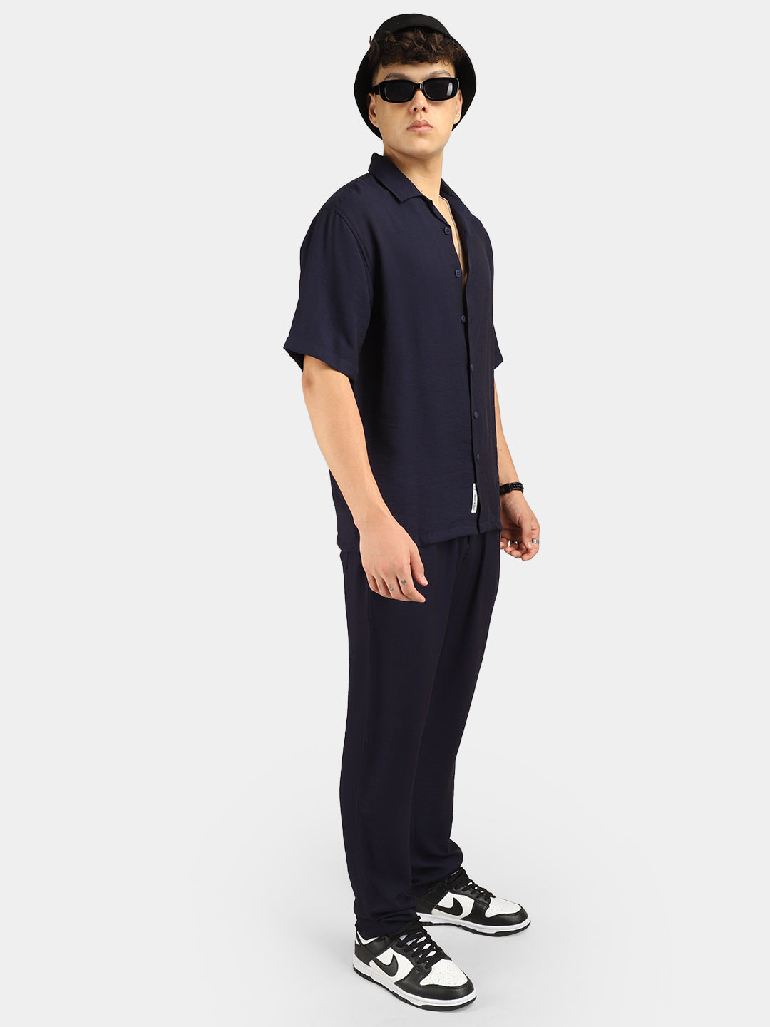 Linen Camden Combo Navy Co-Ord Set