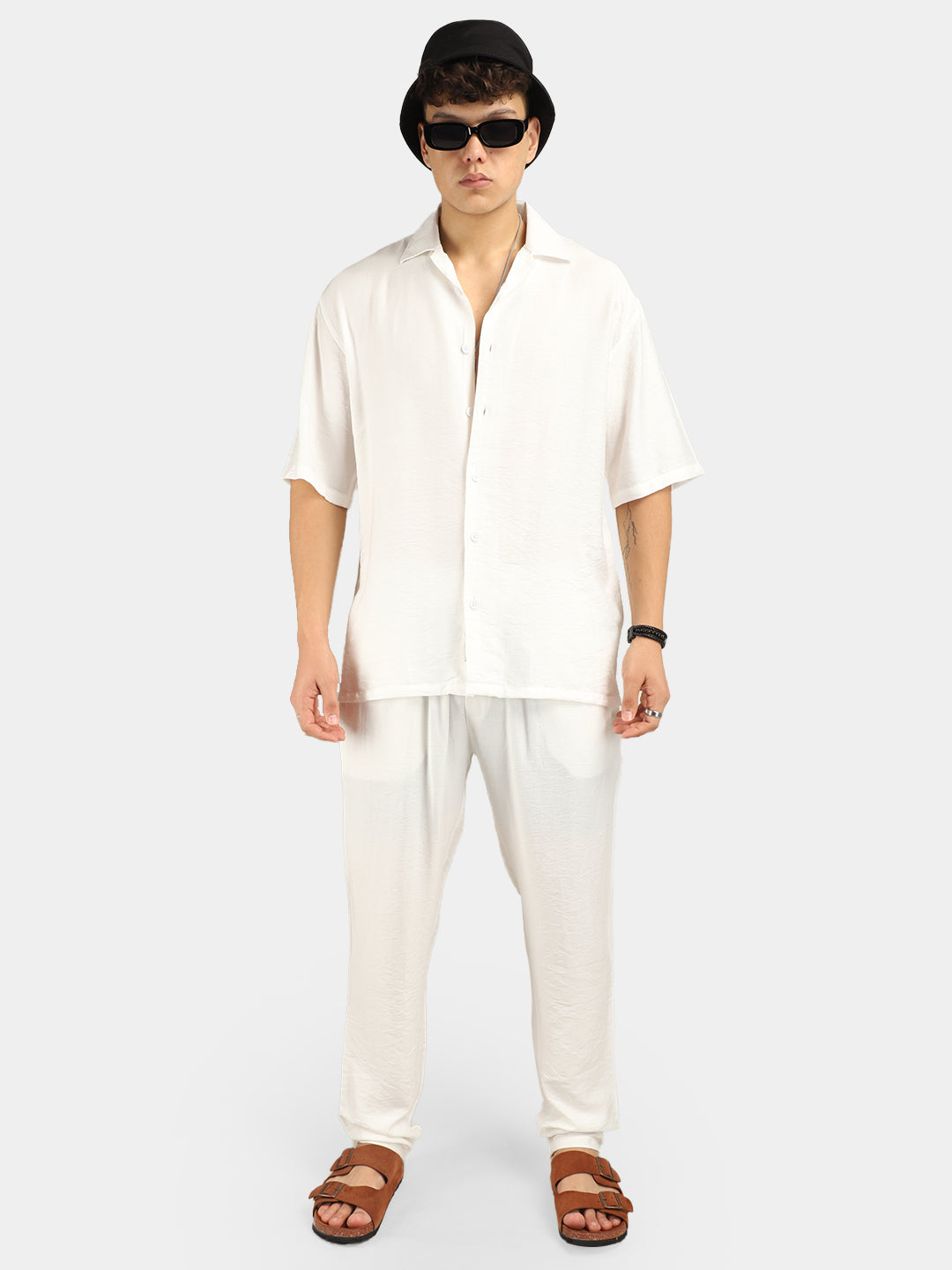 Linen Camden Combo White Co-Ord Set