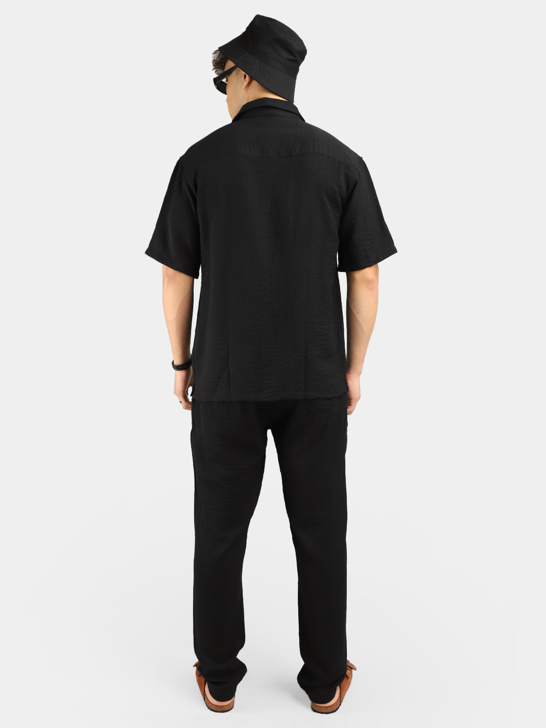 Linen Camden Combo Black Co-Ord Set