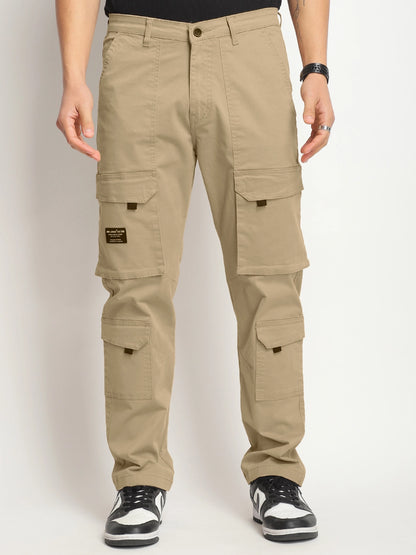 Vibe Thread Beige Cotton Cargo