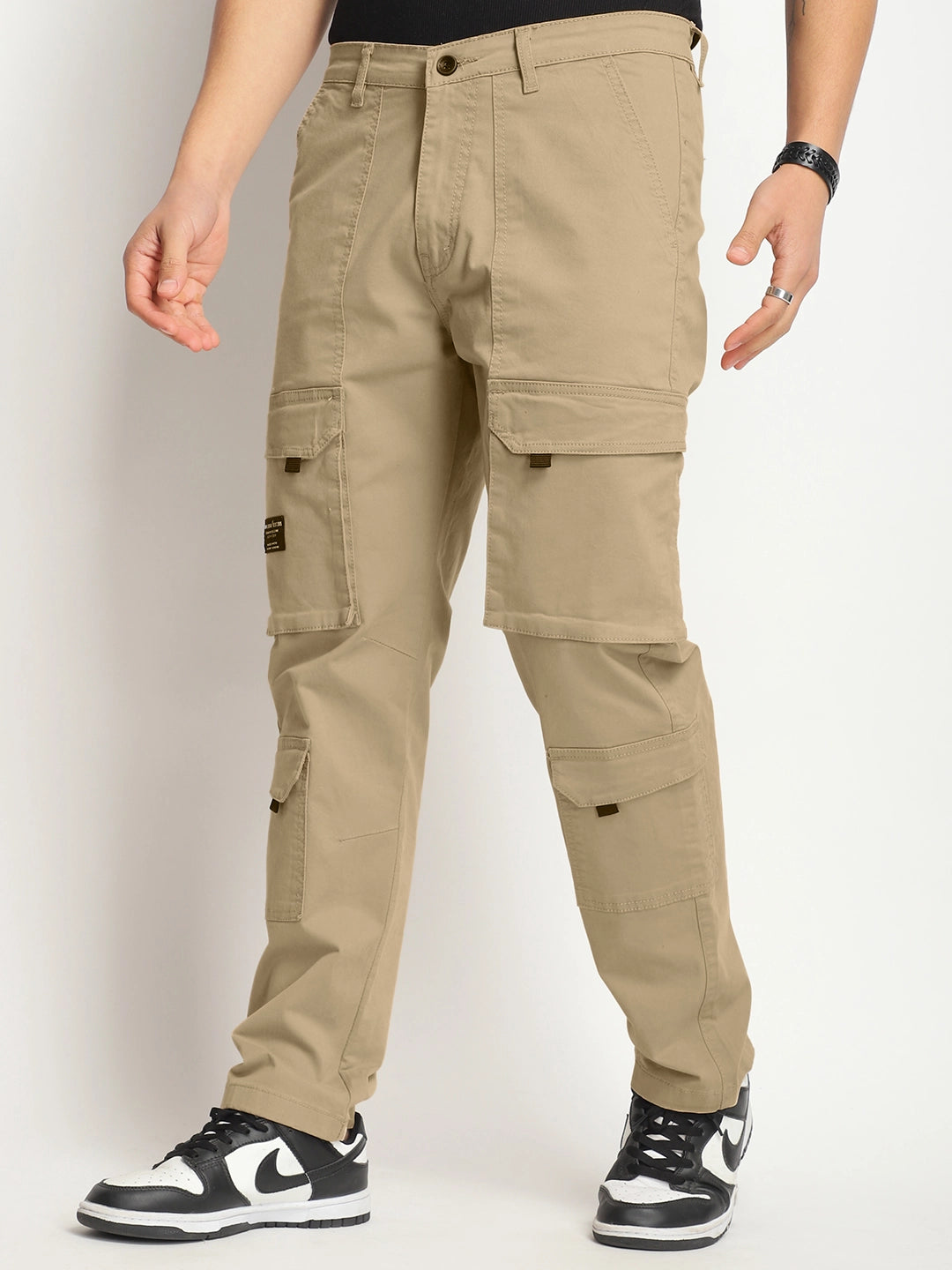 Vibe Thread Beige Cotton Cargo