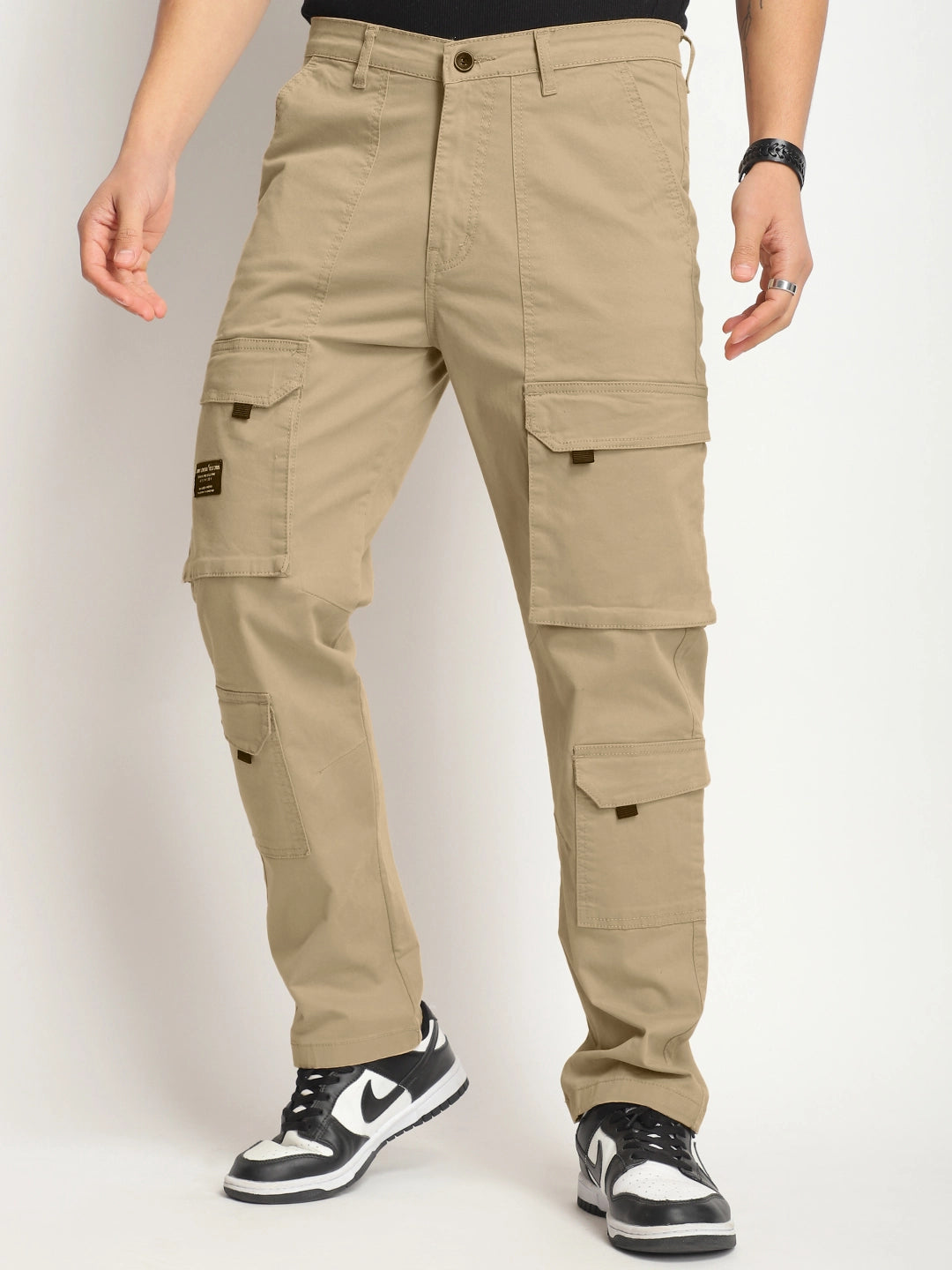 Vibe Thread Beige Cotton Cargo