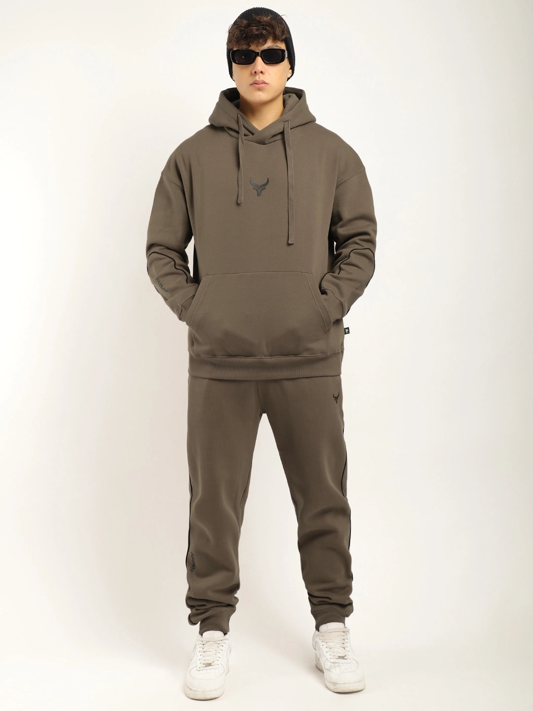 Mystic Match Fleece Brown Tracksuit