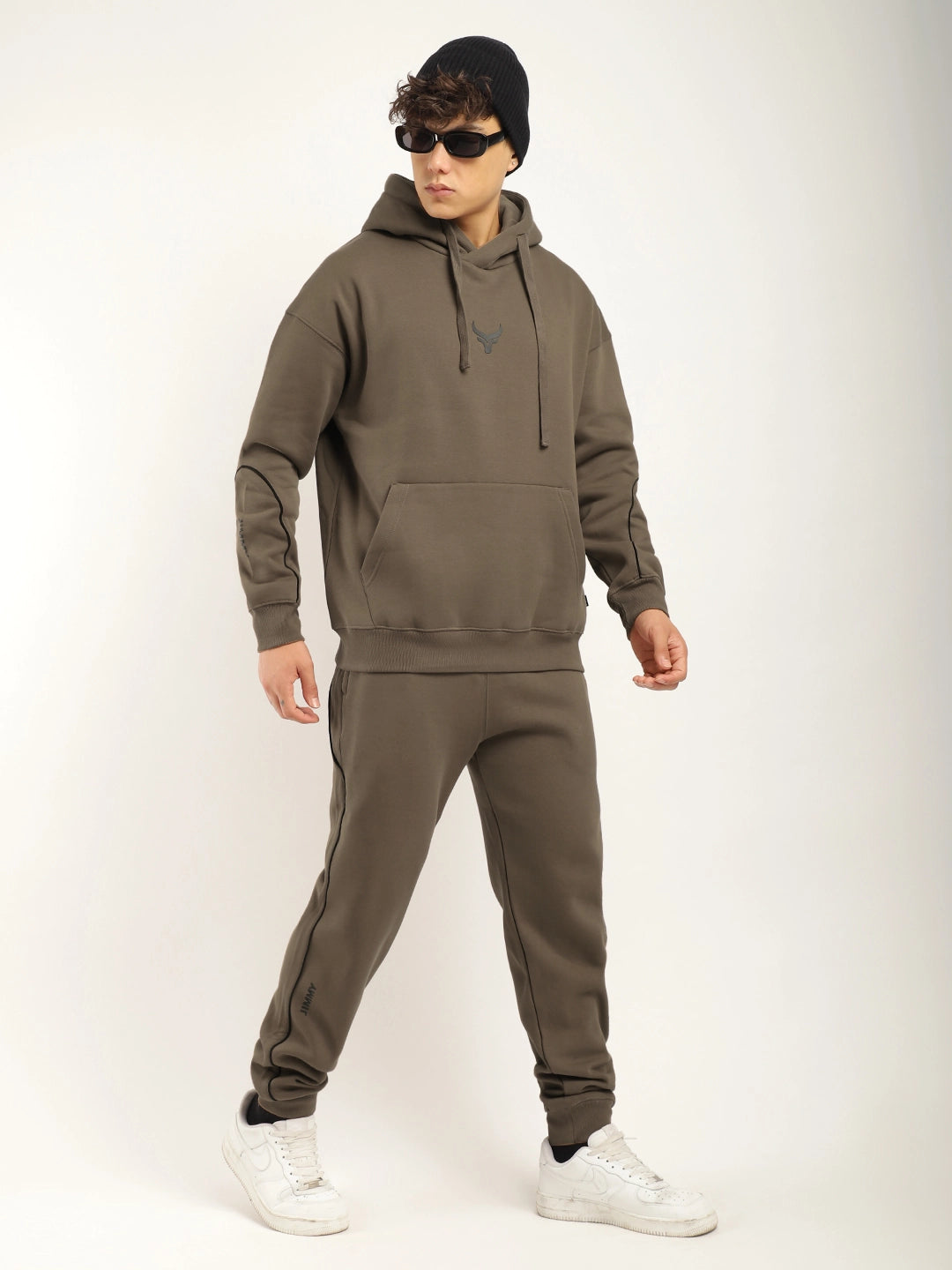 Mystic Match Fleece Brown Tracksuit