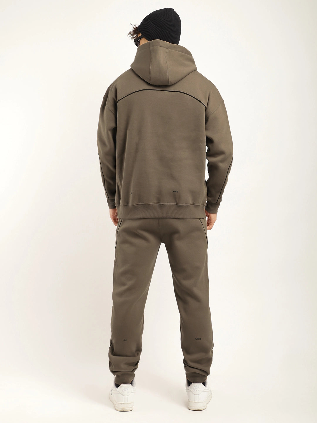 Mystic Match Fleece Brown Tracksuit