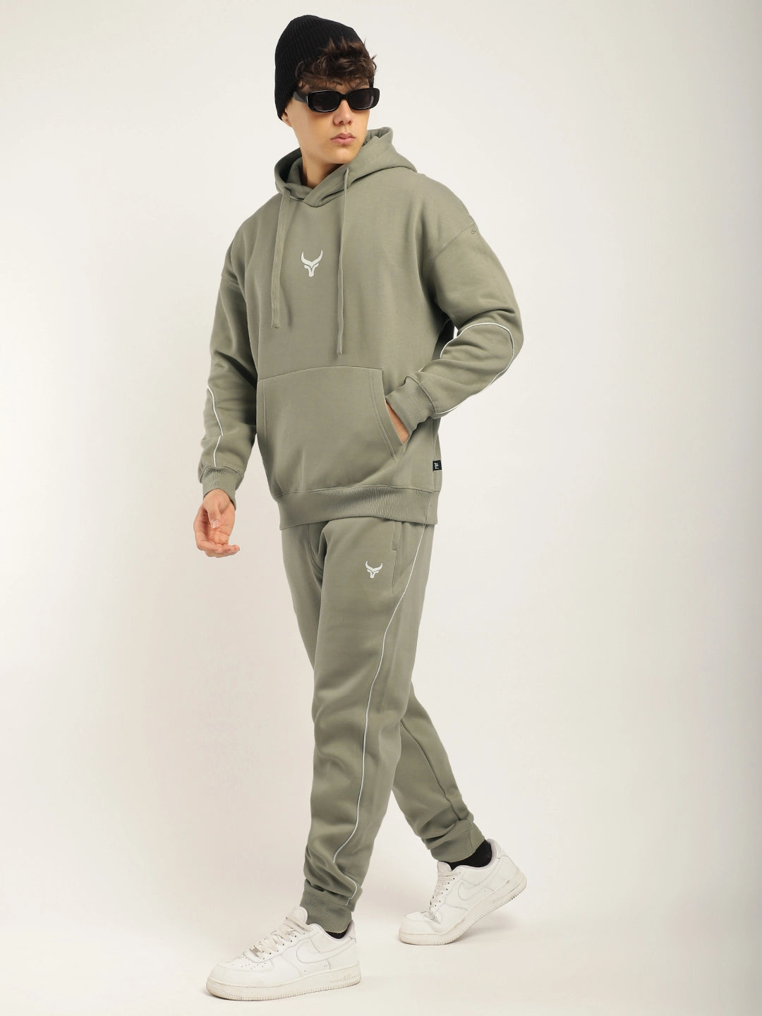 Mystic Match Fleece Light Green Tracksuit