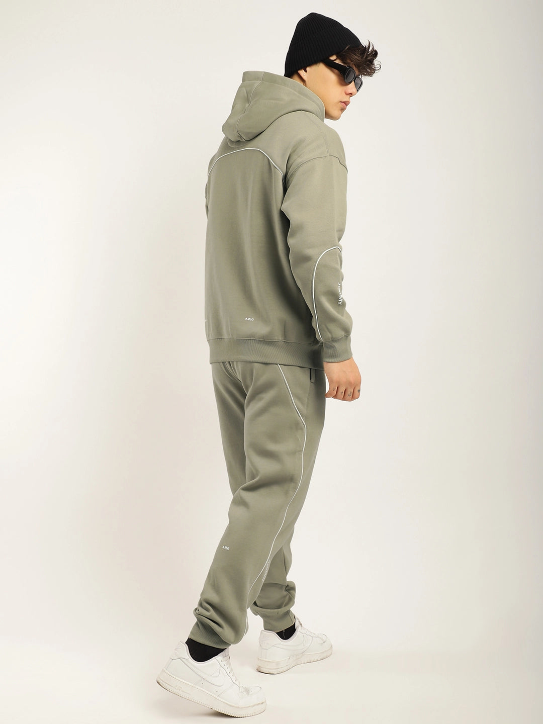 Mystic Match Fleece Light Green Tracksuit