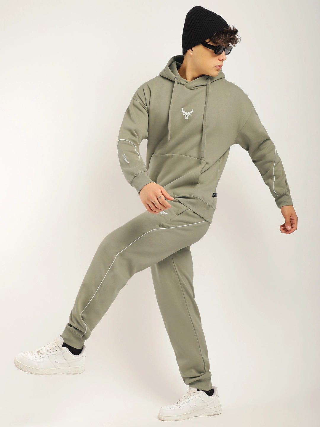 Mystic Match Fleece Light Green Tracksuit