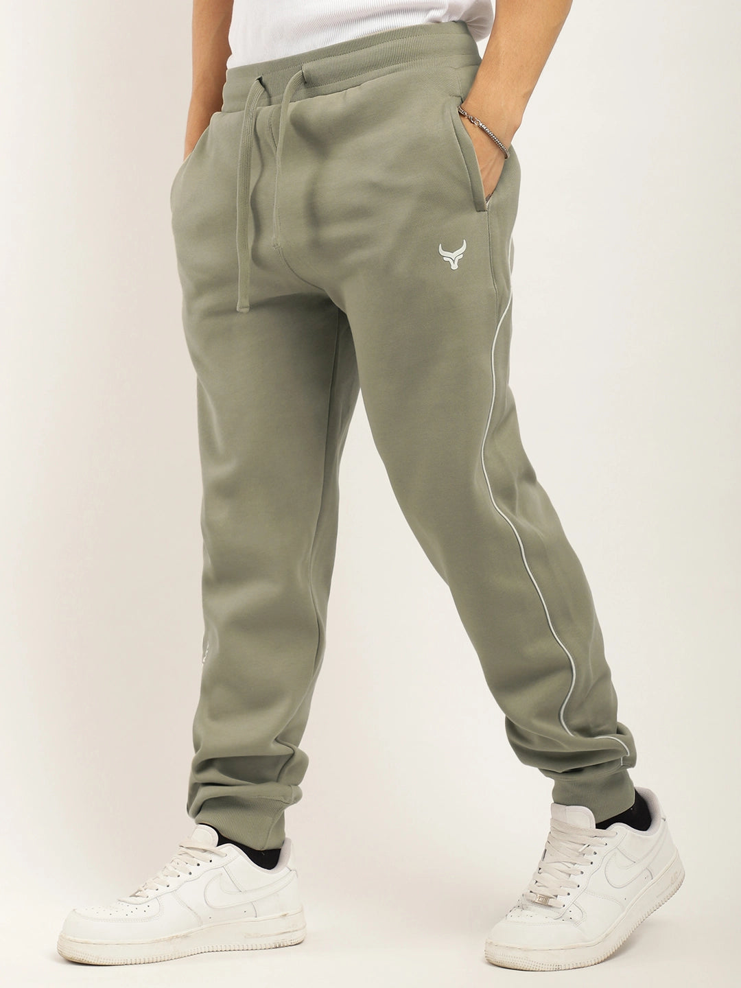 Mystic Match Fleece Light Green Tracksuit