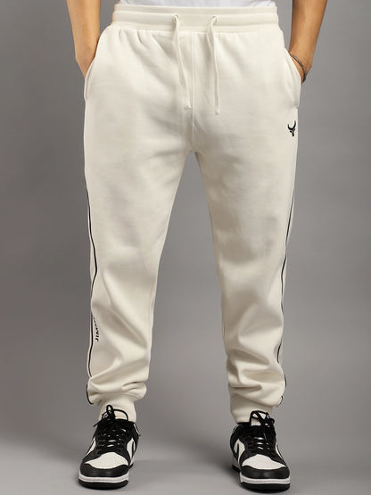 Mystic Match Fleece White Tracksuit