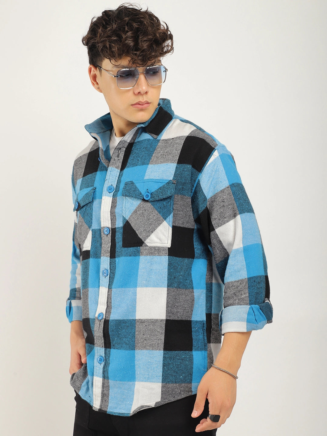 Urban Union Blue Full Sleeve Shirt