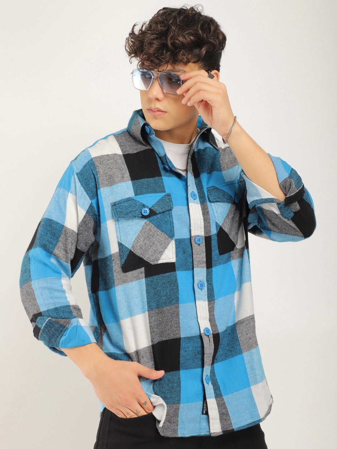 Urban Union Blue Full Sleeve Shirt