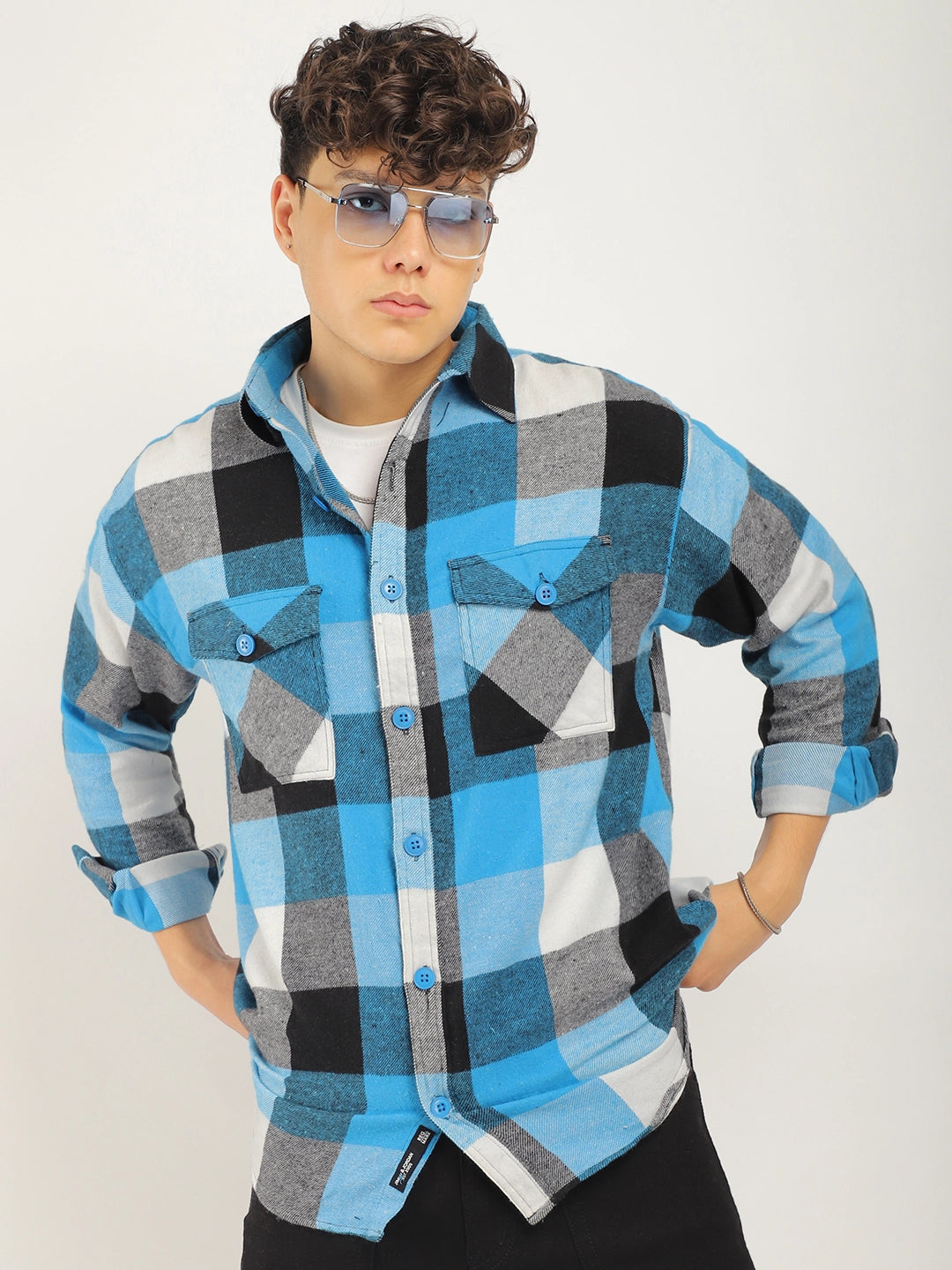 Urban Union Blue Full Sleeve Shirt