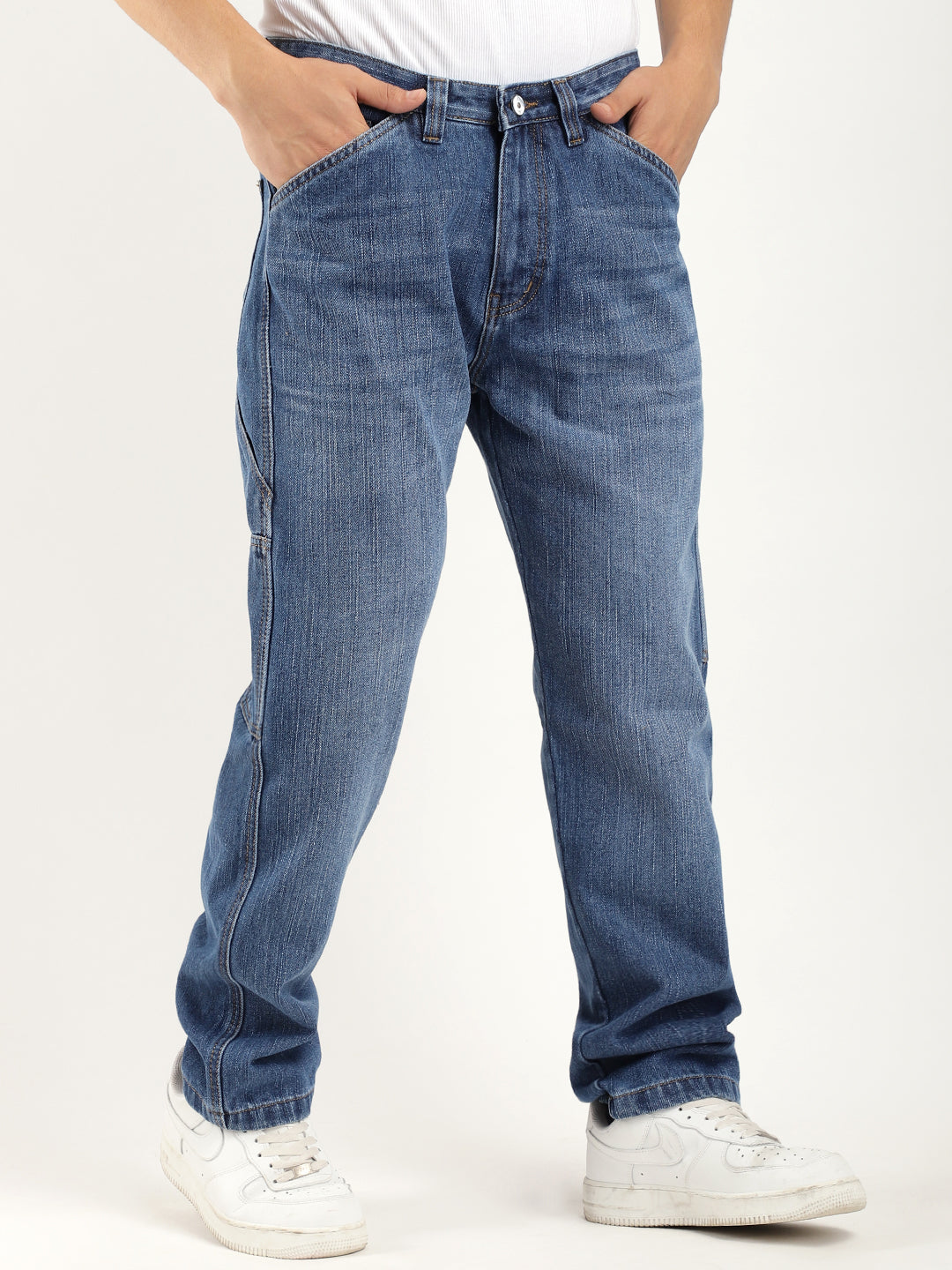 Dalston Drift Blue Denim Cargo