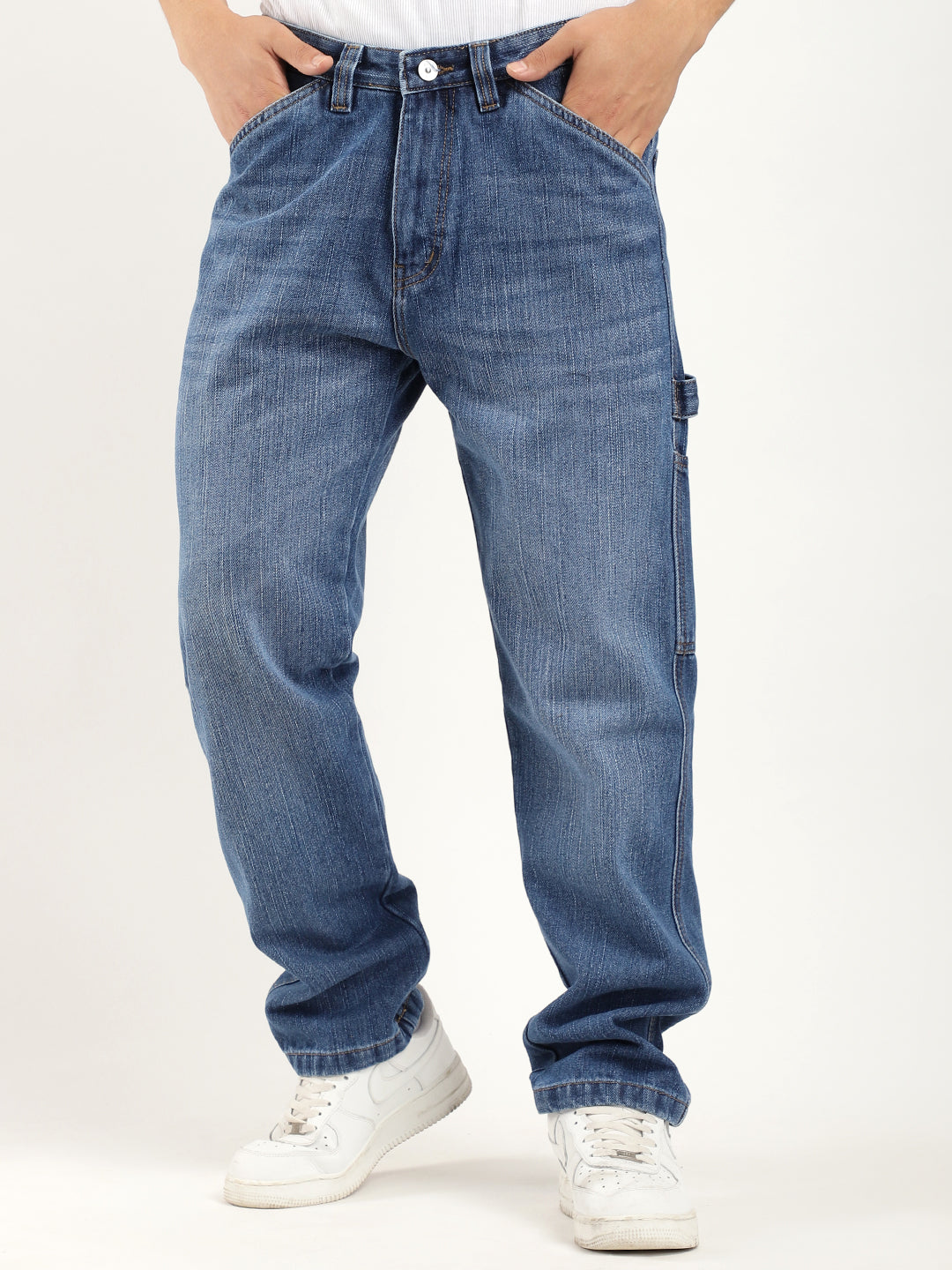 Dalston Drift Blue Denim Cargo