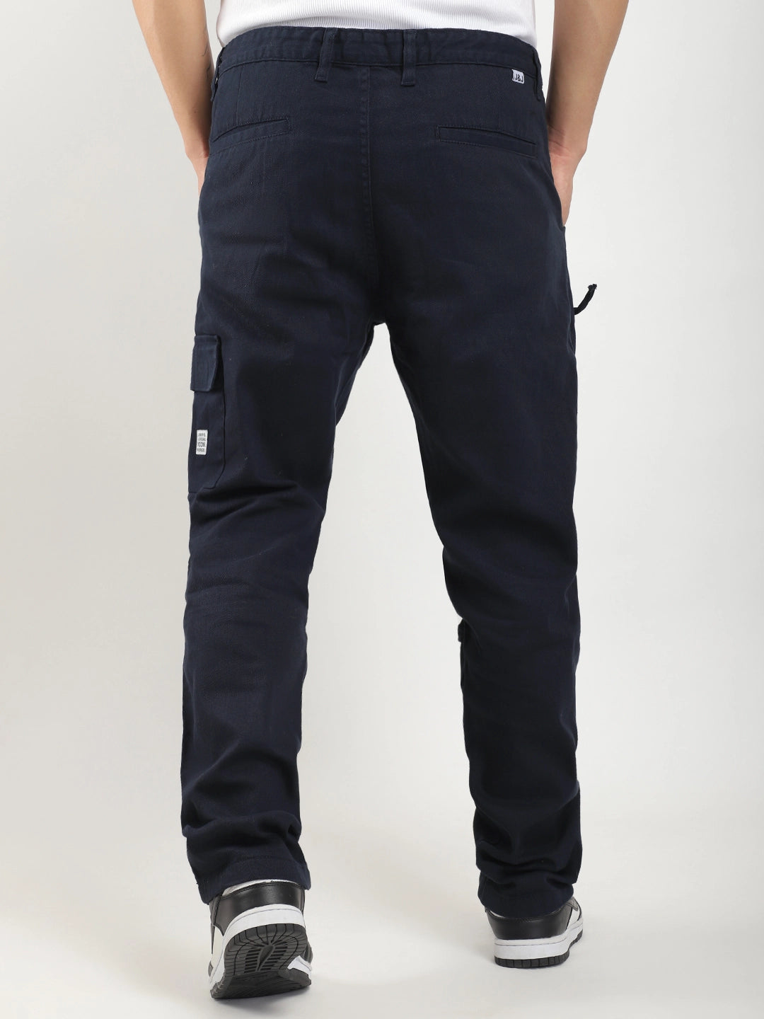 Cambridge Gear Navy Blue Cotton Cargo