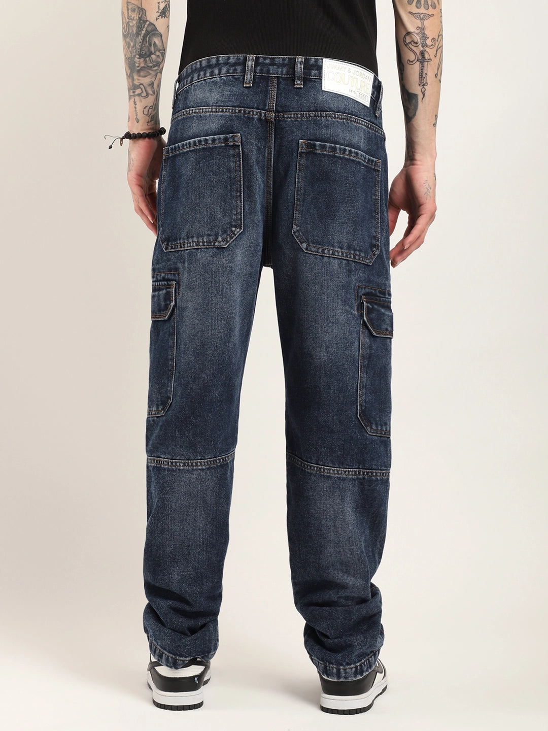 Urban Drift Dark Blue Denim Cargo