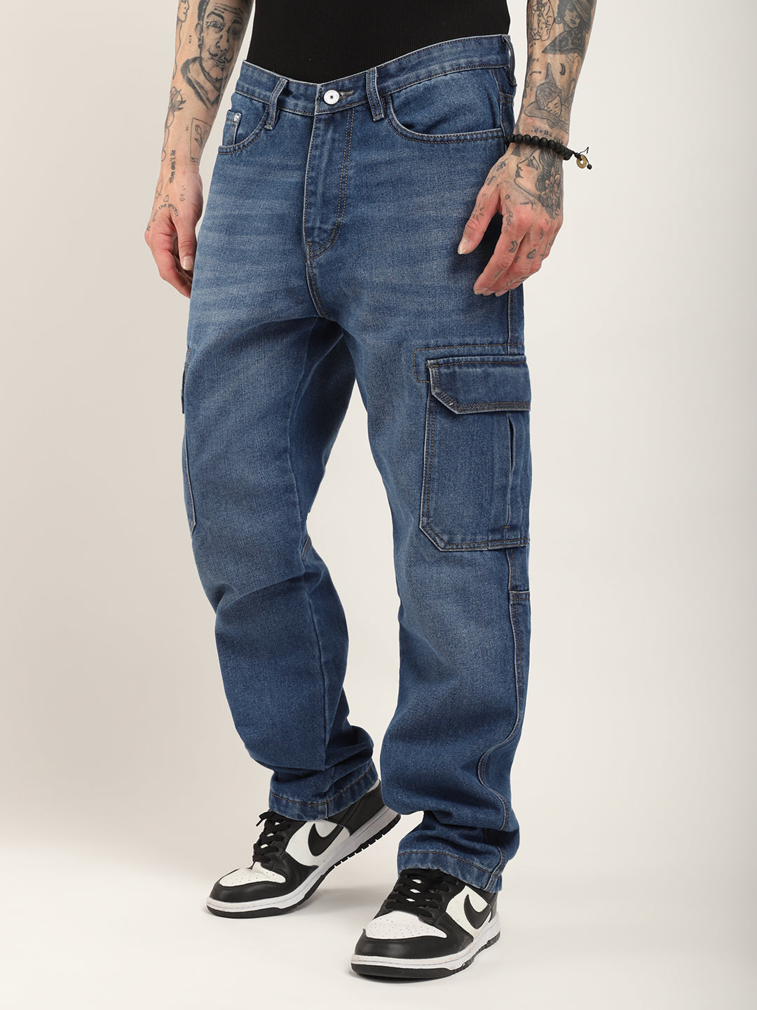 Urban Drift Blue Denim Cargo