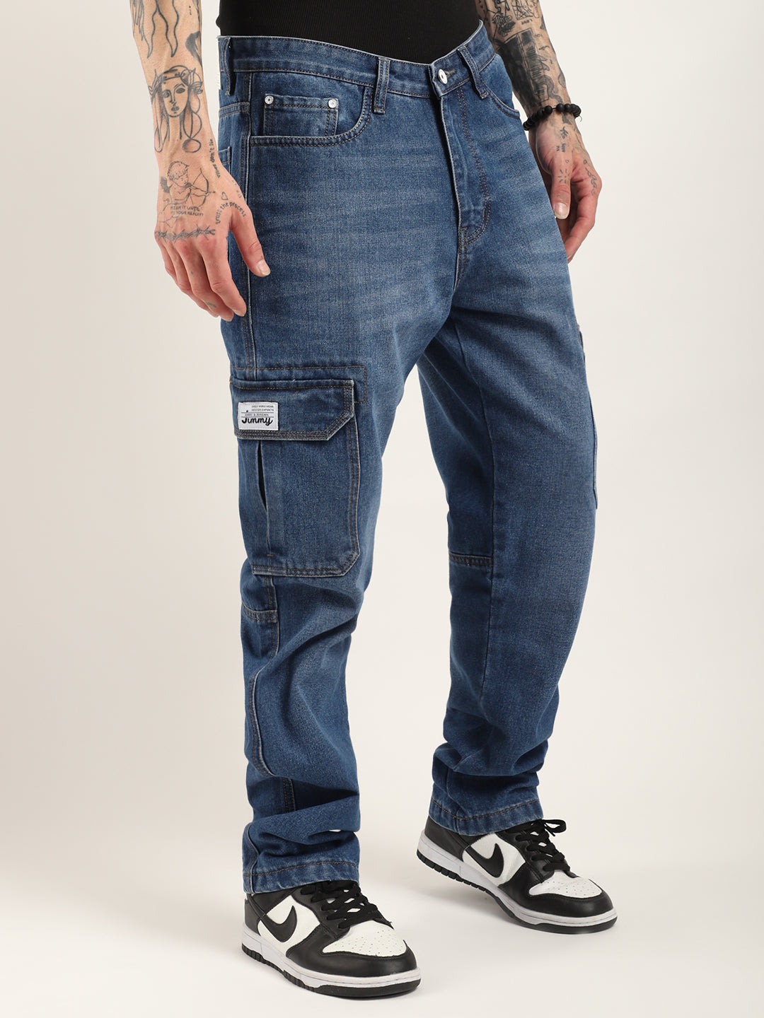 Urban Drift Blue Denim Cargo