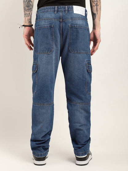 Urban Drift Blue Denim Cargo