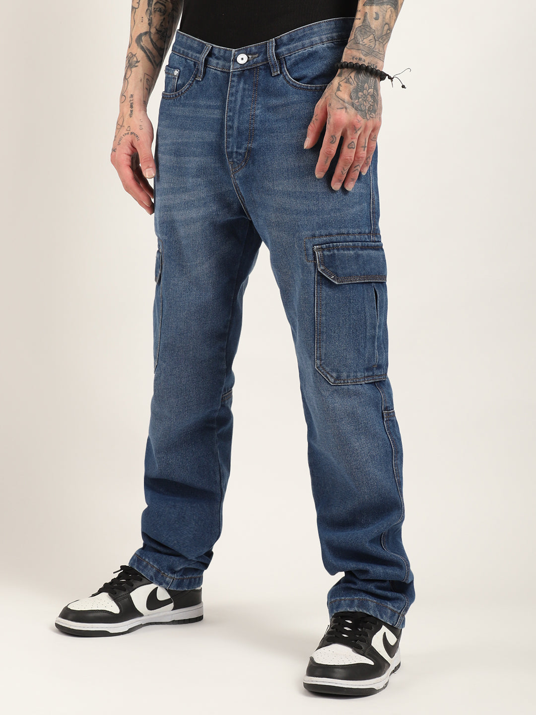 Urban Drift Blue Denim Cargo