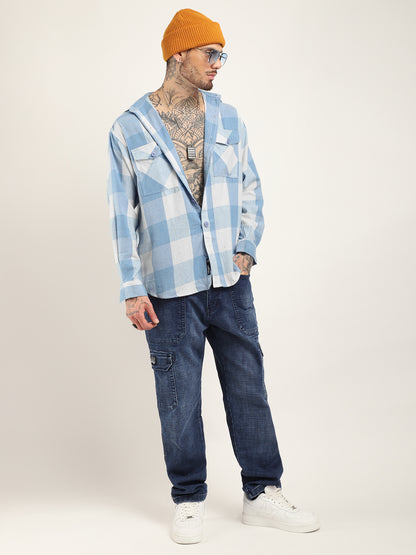 Urban Union Sky Blue Full Sleeve Shirt