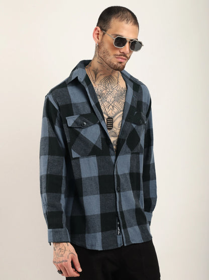 Urban Union Dark Grey Full Sleeve Shirt