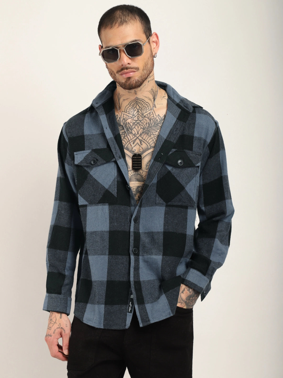 Urban Union Dark Grey Full Sleeve Shirt