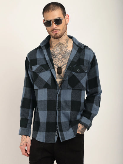 Urban Union Dark Grey Full Sleeve Shirt