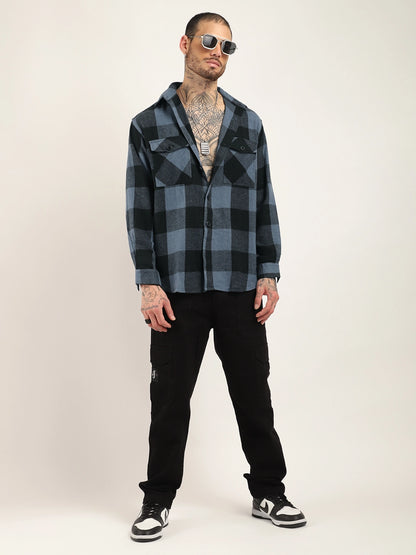 Urban Union Dark Grey Full Sleeve Shirt