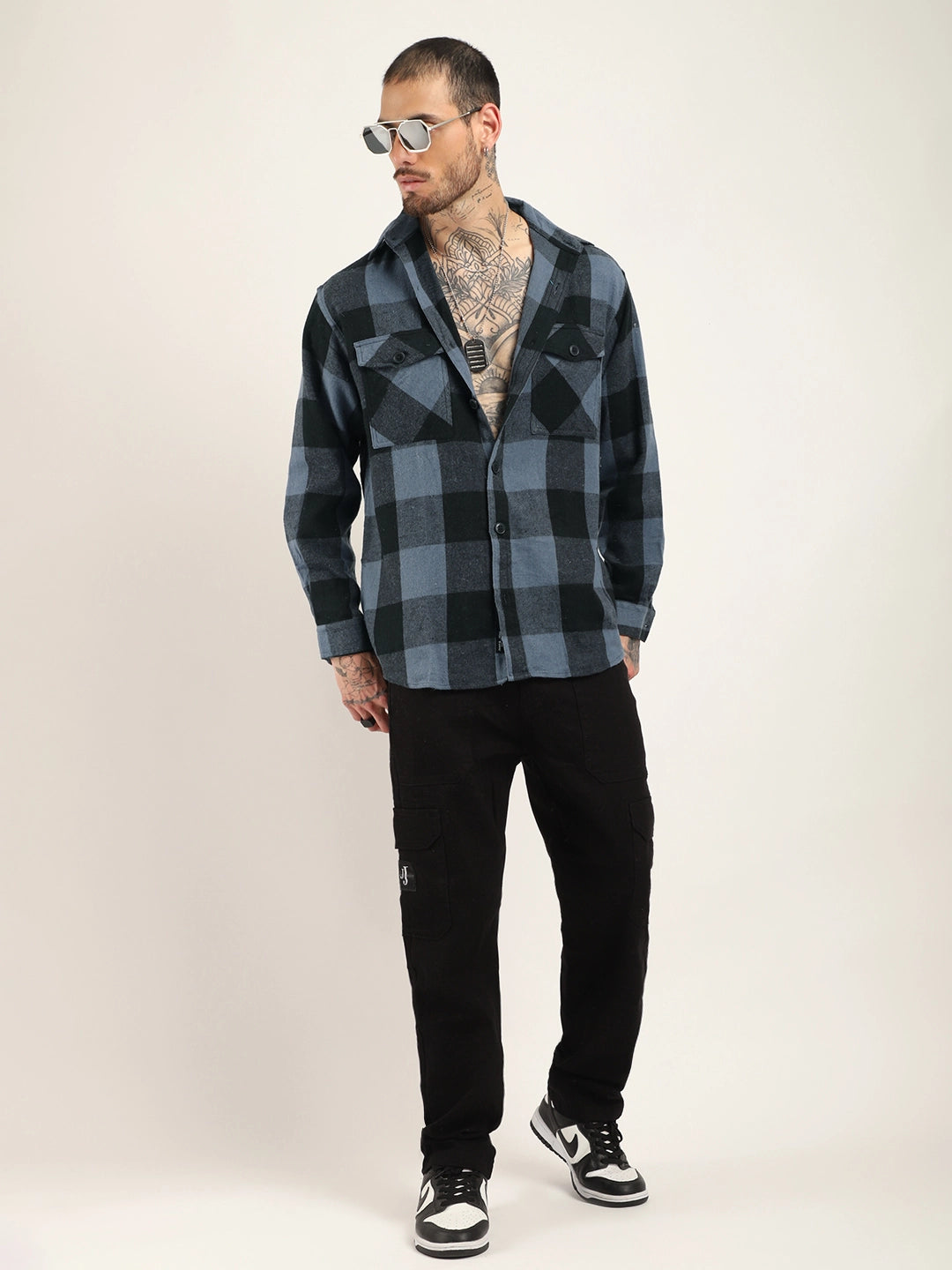 Urban Union Dark Grey Full Sleeve Shirt