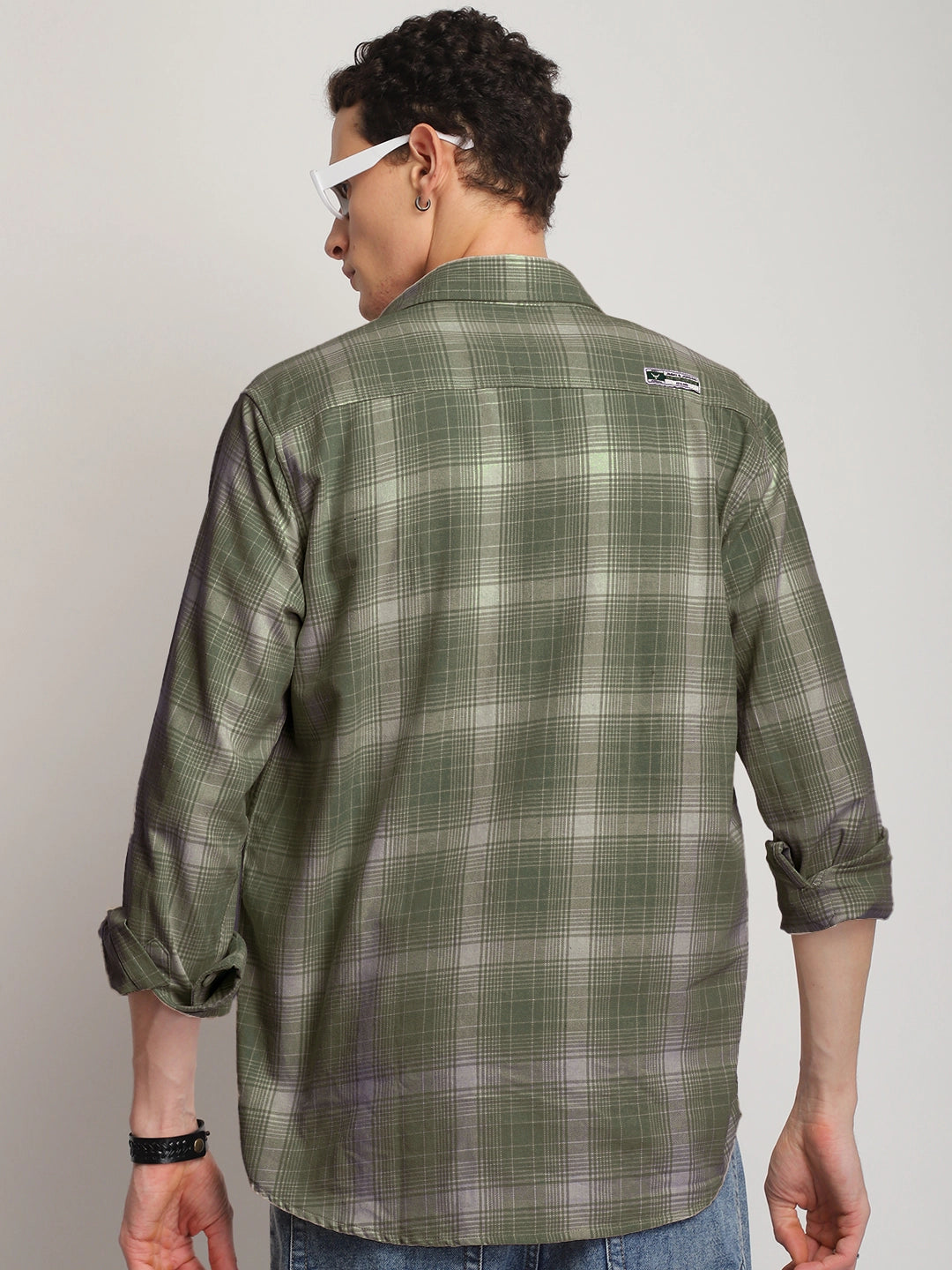 Sherwood Drift Olive Full Sleeve Shirt