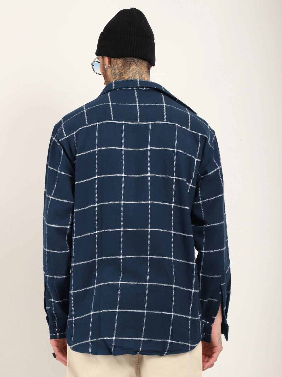 Rolling Stonewear Navy Full Sleeve Shirt