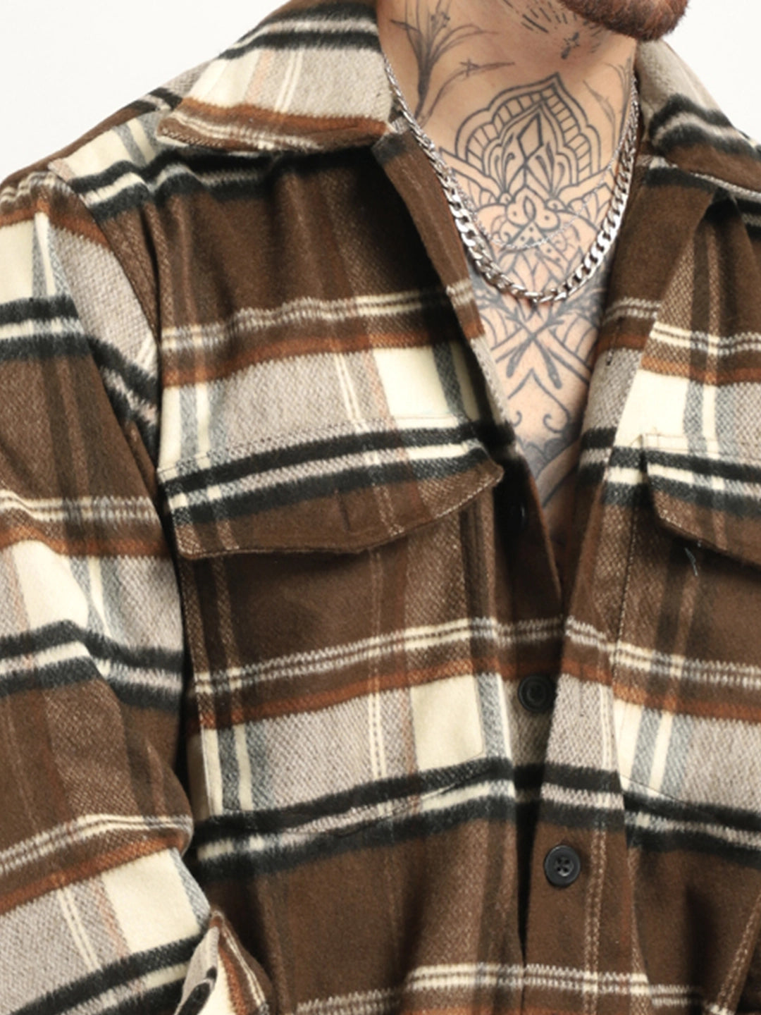 Hampstead Loom Brown Heavy Winter Shirt