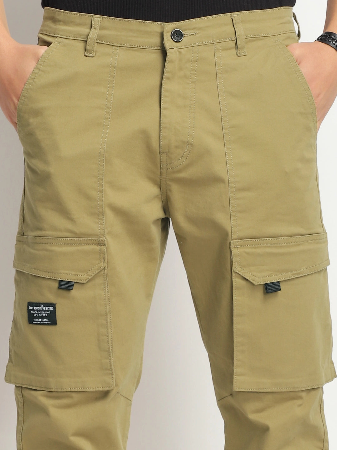 Vibe Thread Mustard Cotton Cargo